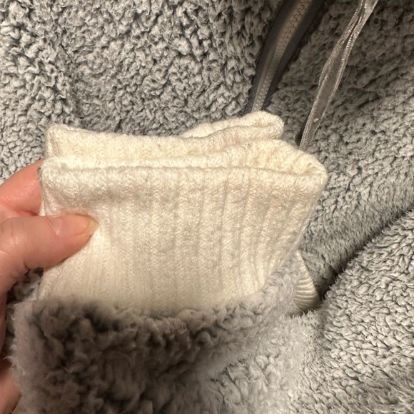 Saturday Sunday By Anthropologie Whitney Sherpa Jacket Size Medium - Picture 2 of 4